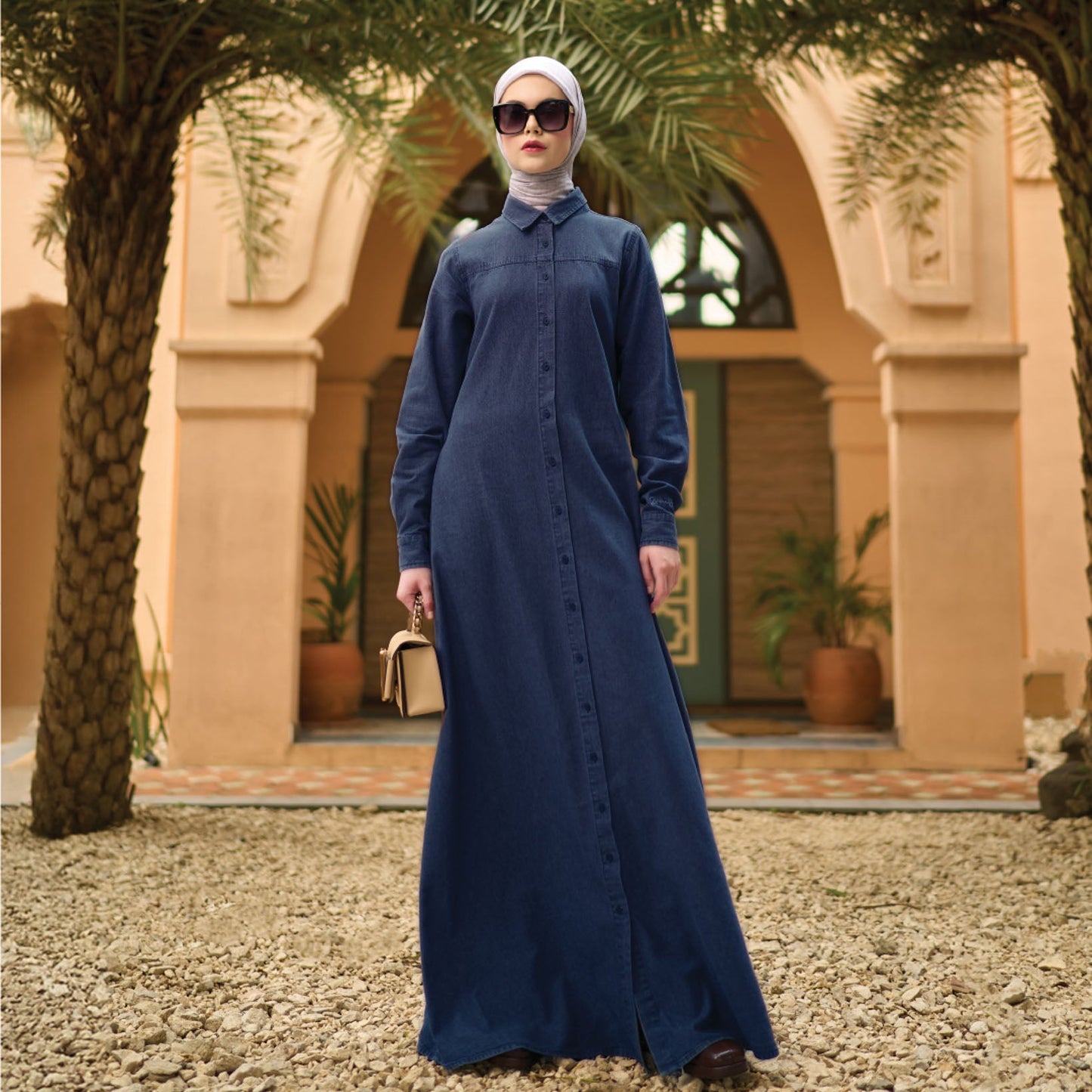 Farda Denim Dress
