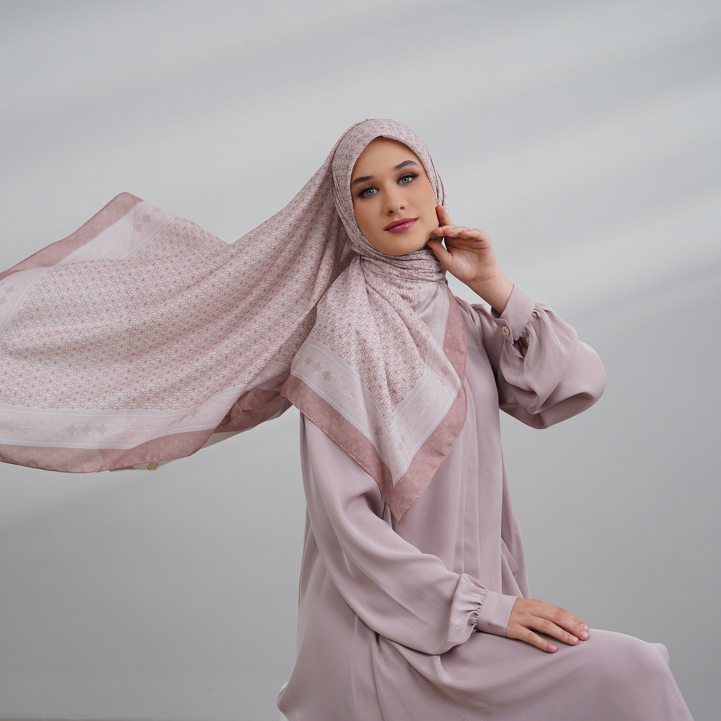 Keeva Monogram Scarf
