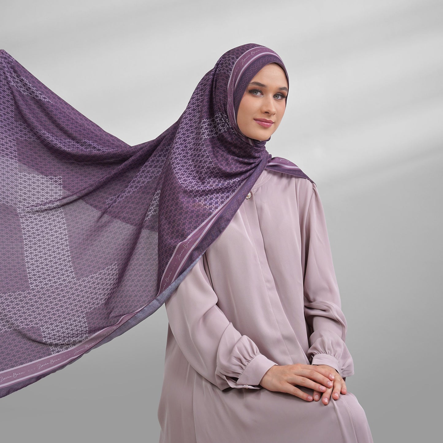 Emma Monogram Scarf