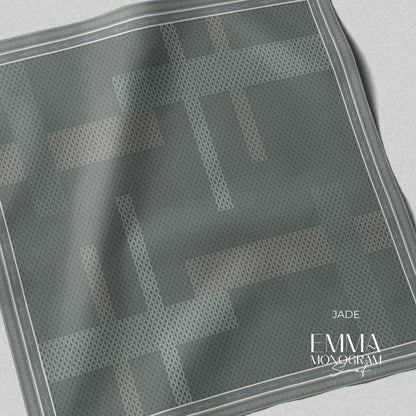 Emma Monogram Scarf