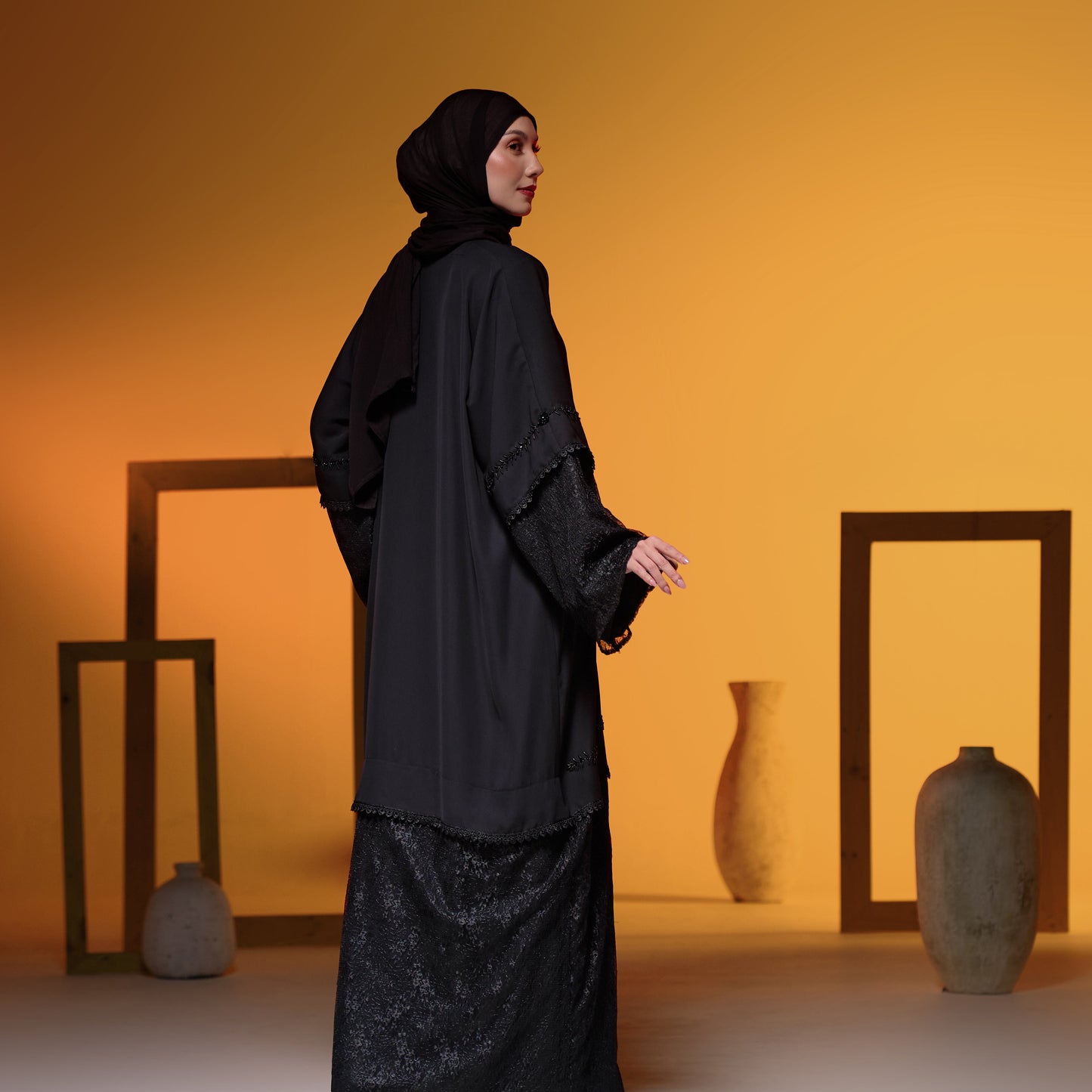 Fasha Abaya Premium