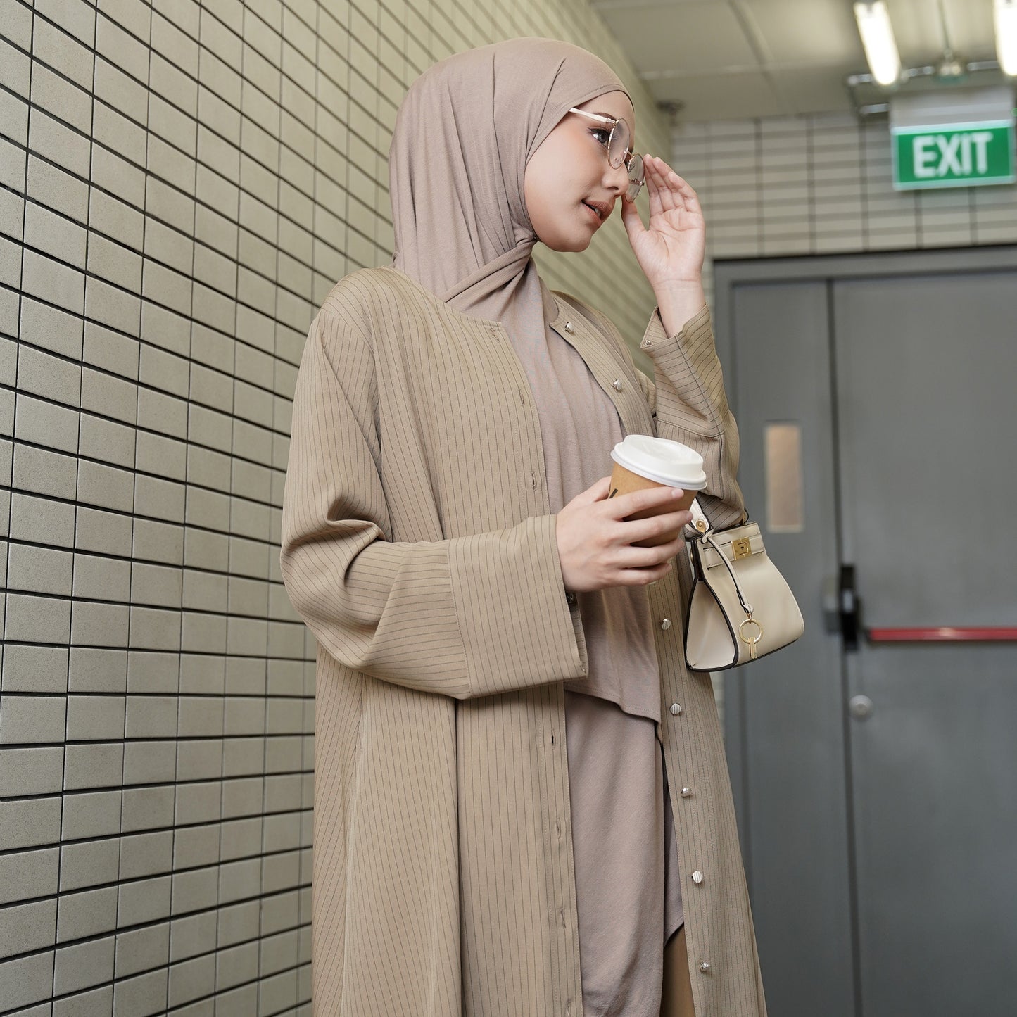 Abaya Stripe